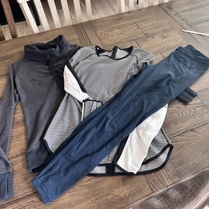 Lululemon 3 piece bundle. 8-10